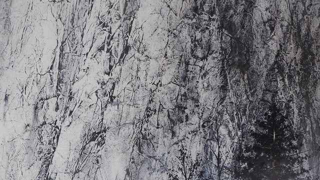 「断崖図」6号 「断崖図」6号